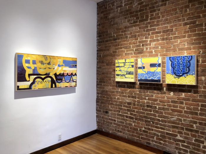 Installation View of Inhabit