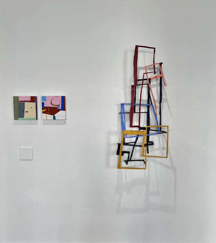 Installation View of Barbara Marks and Joe Sultan