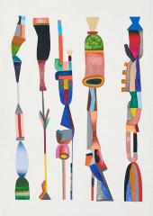 Untitled, Small Totems No. 3 by Sasha Hallock
