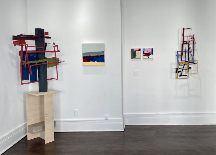 Installation View of Barbara Marks and Joe Sultan