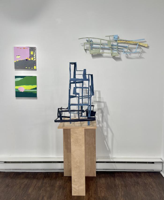 Installation View of Barbara Marks and Joe Sultan