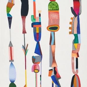 Untitled, Small Totems No. 3 by Sasha Hallock