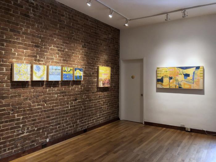 Installation View of Inhabit