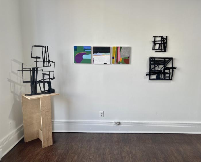 Installation View of Barbara Marks and Joe Sultan