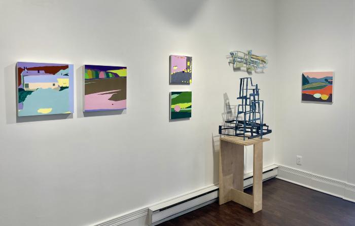 Installation View of Barbara Marks and Joe Sultan