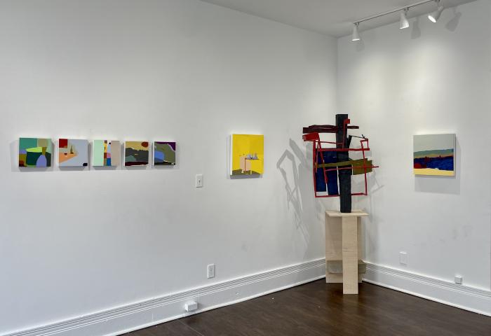 Installation View of Barbara Marks and Joe Sultan