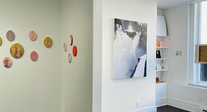 Installation View of Bearing Witness