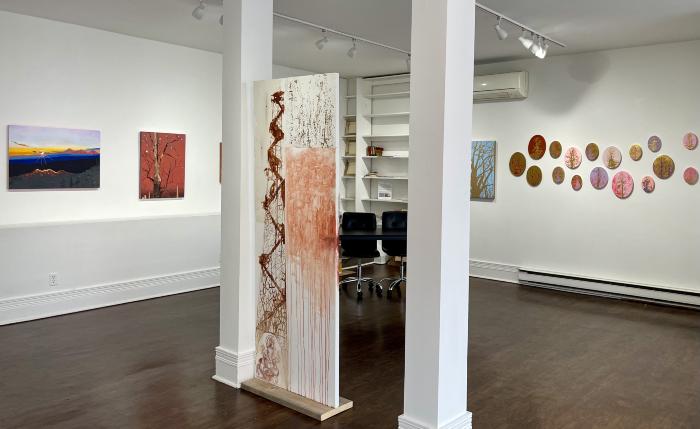 Installation View of Bearing Witness