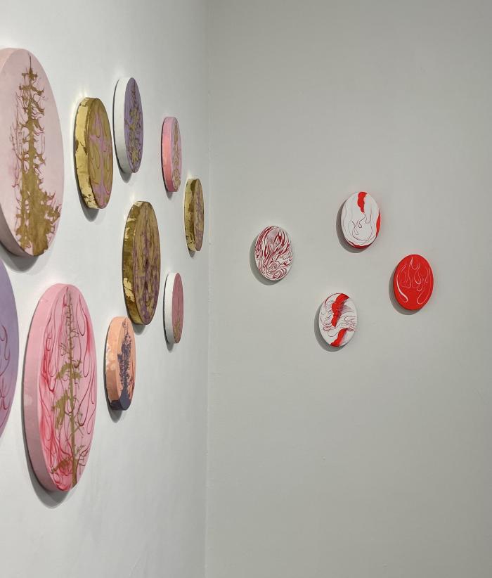 Installation View of Bearing Witness