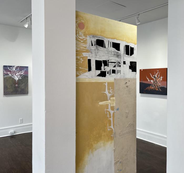 Installation View of Bearing Witness