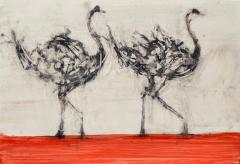 2 Ostriches by Alicia Rothman