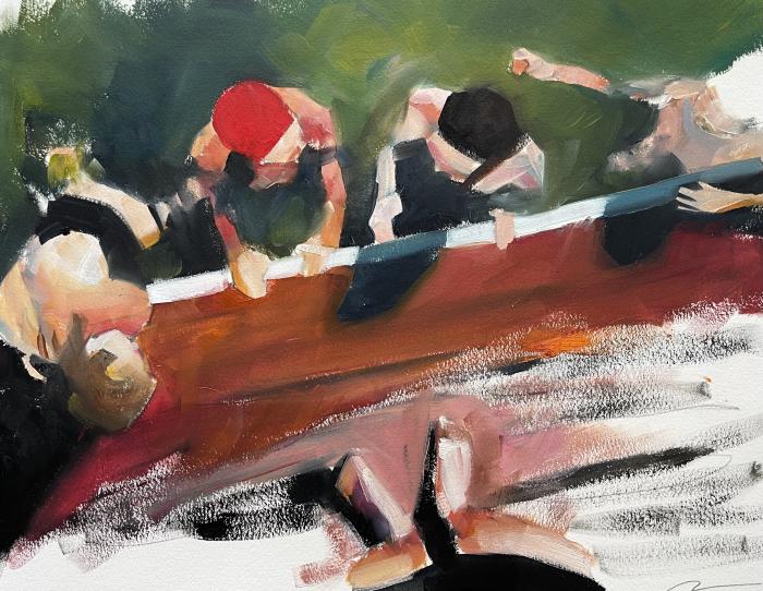 Untitled Study (Swimmers) by Ruth Shively