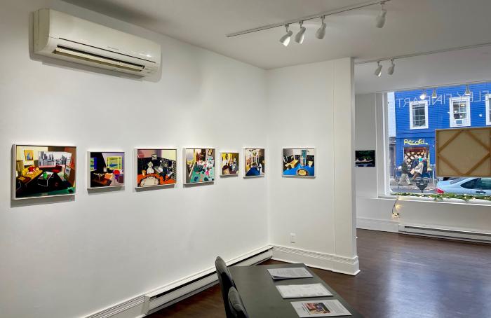 Installation View of Gathering