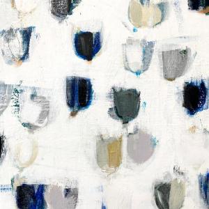 BlueGray Tulips 3 (aquamarine) by Ellen Hermanos