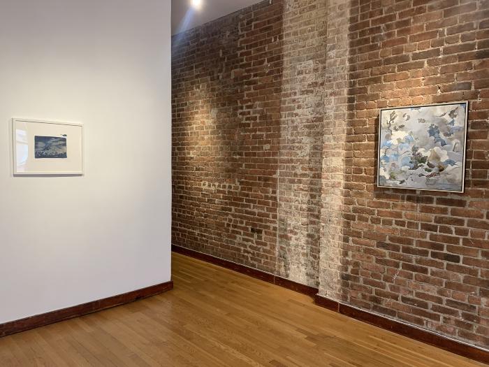 Installation View of SPRUNG