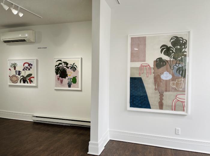 Installation View of Flora Inhabited