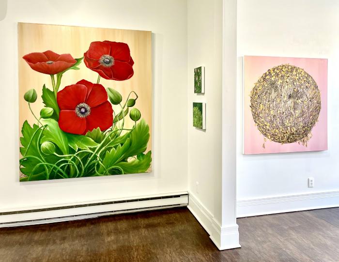 Installation View of Malia's Garden