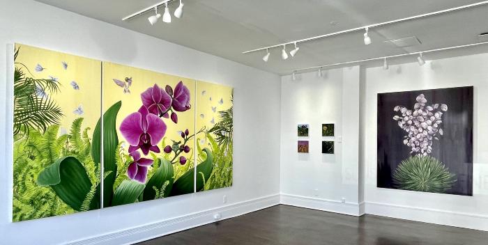 Installation View of Malia's Garden