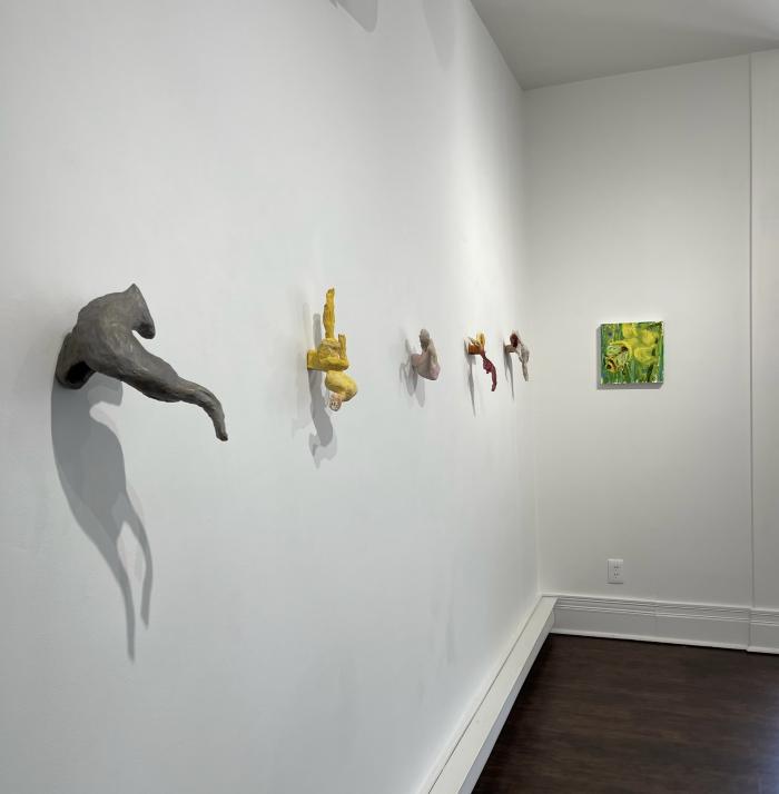 Installation View of Earthen Energies, Ancient Roots