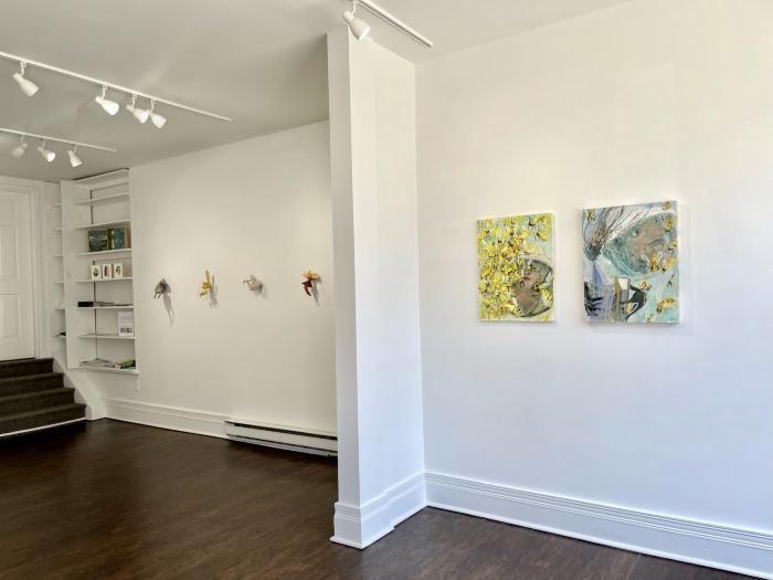 Installation View of Earthen Energies, Ancient Roots