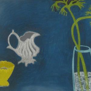 Vase with Anemones by Angela A'Court