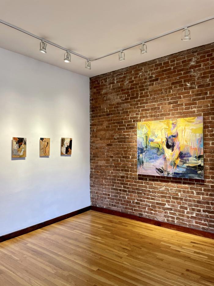 Installation View of Fall Solo Shows