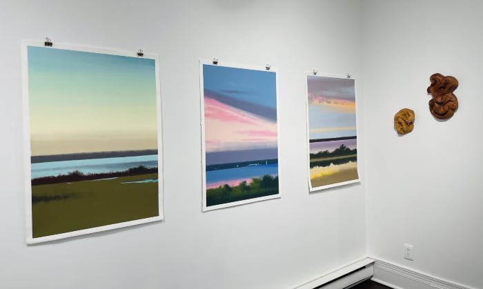 Installation View of Ingrained