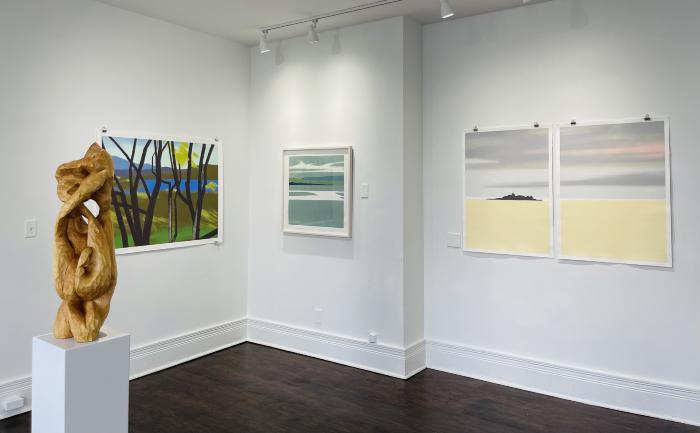 Installation View of Ingrained