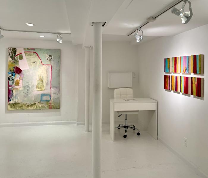 Installation View of Downtown Debut