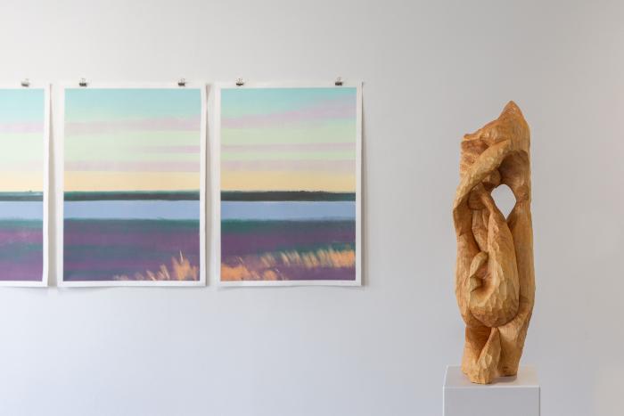 Installation View of Ingrained