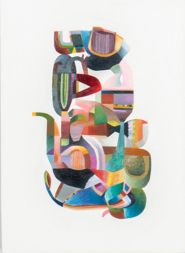 "We Do, and We Don't Know How It Ends" Small Works No. 126 by Sasha Hallock