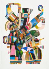 "Rule of Life in Progress" Small Works No. 128 by Sasha Hallock