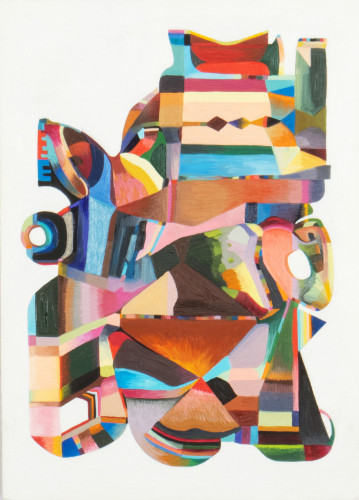 "Don't Be Afraid, I Love You" Small Works No. 124 by Sasha Hallock