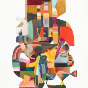 "Don't Forget the Romance" Small Works No. 125 by Sasha Hallock