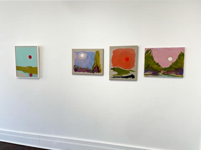 Installation View of Refracted Wilderness