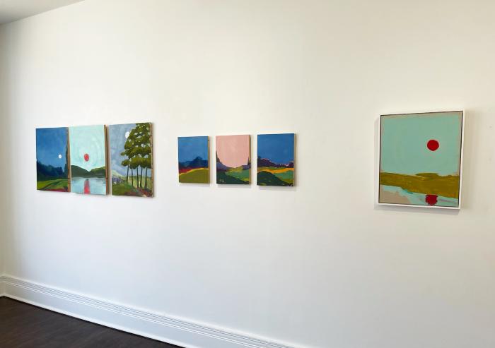 Installation View of Refracted Wilderness