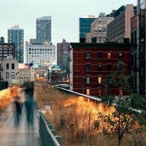 High Line at Dusk by Maria Passarotti