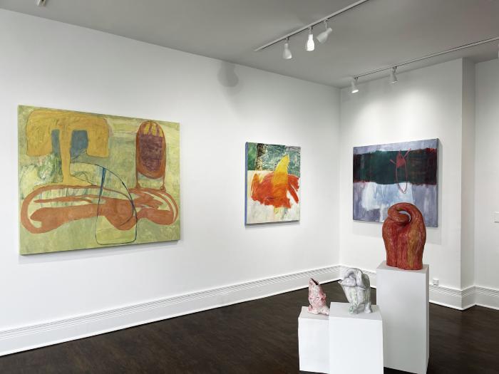 Installation View of Diametric Abstraction