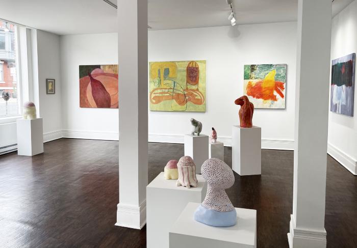 Installation View of Diametric Abstraction