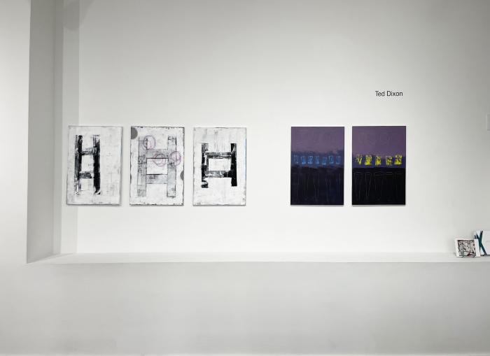 Installation View of Diametric Abstraction