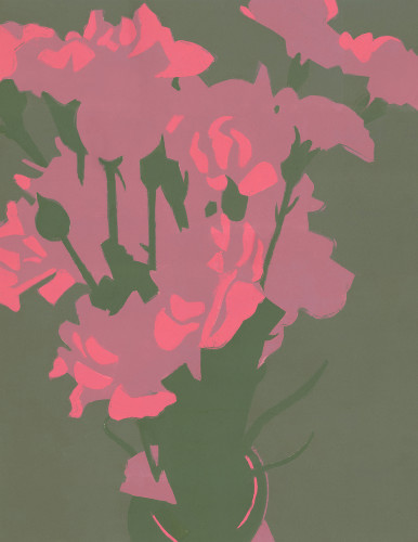 Pink Carnations  by Rachel Burgess