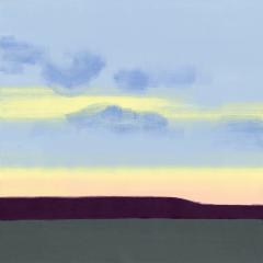 Five Blue Clouds by Rachel Burgess