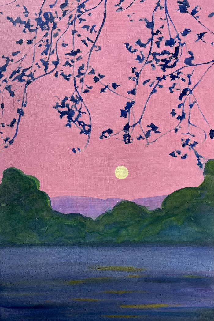 Pink Dusk by Katharine Dufault