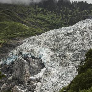 Mingyong Glacier on Mount Kawagebo, Deqin, China by Carolyn Monastra