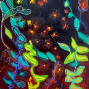 Fireflies and Moonbeams III by Rachelle Krieger