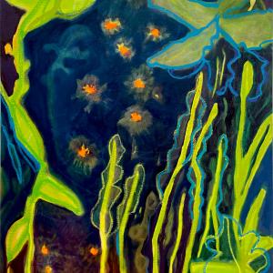 Fireflies and Moonbeams V by Rachelle Krieger