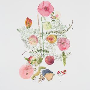 Pomegranates and Peaches by Eunju Kang