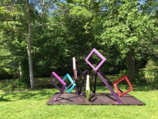 Eisner’s “PAINTED SCULPTURES” in the Weston Forum