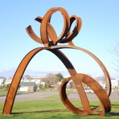 Sculptures by Carole Eisner at Prospect Park