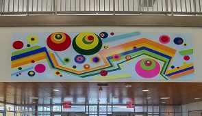 3 New Murals by Soonae Tark at the Obama Magnet University School in New Haven, CT